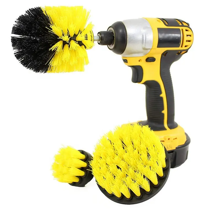 Hot Sale Housework Electric Drill Cleaning Brush Set Power Tool Brush Set For Cleaning