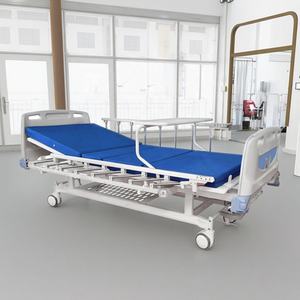 Медицинская кровать с регулируемой спинкой, складными металлическими поручнями, изголовьем из полипропилена, современный дизайн, основание из нержавеющей стали, для инфузий, CE ISO - Product Image 5