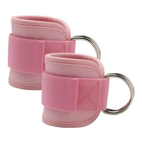 Sangles de cheville de haute qualité 26,5*10 cm pour machine à câble, pour l'entraînement des fessiers et des jambes, accessoires de protection pour l'entraînement des chevilles