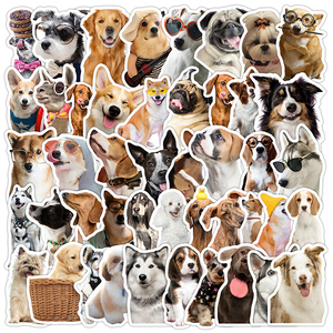 HOYO 300 Pegatinas de Perros, Calcomanías de Vinilo Impermeables de Perros, Cachorros, Mascotas, Perros de Raza Pura para Monopatín, Maletas, Guitarra - Product Image 5