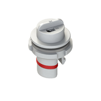 Conector Eléctrico Impermeable IP68 de 2 Pines Macho EC100-1102-101 para Iluminación LED de Calles