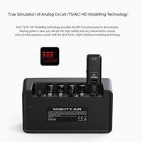 NUX Mighty Air Mini sans fil stéréo modélisation guitare électrique amplificateur de basse 10W ampli Rechargeable intégré tambour Machine retard Re
