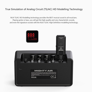 NUX Mighty Air Mini sans fil stéréo modélisation guitare électrique amplificateur de basse 10W ampli Rechargeable intégré tambour Machine retard <span class=keywords><strong>Re</strong></span> - Product Image 4