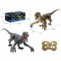 Jouets de dinosaures télécommandés 2,4 GHz, simulation électronique, dinosaure robot RC marchant, jouet pour enfants, cadeaux