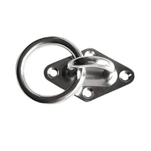 Gréement de bateau en acier inoxydable ISURE <span class=keywords><strong>MARINE</strong></span> avec plaque à œil diamanté Quincaillerie <span class=keywords><strong>marine</strong></span> Nouveau raccord de bateau d'occasion avec anneau - Product Image 3