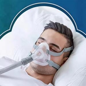 <span class=keywords><strong>Masque</strong></span> CPAP universel compatible avec ResMed Yuwell BMC, coussin en silicone souple CPAP, harnais réglable pour les patients souffrant d'<span class=keywords><strong>apnée</strong></span> <span class=keywords><strong>du</strong></span> <span class=keywords><strong>sommeil</strong></span> - Product Image 4