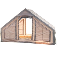 Vente flash Grande tente de camping gonflable de luxe Oxford étanche à l'air quatre saisons pour 5-7 personnes Utilisation à domicile en extérieur