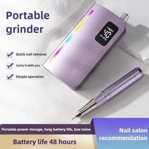 40000RPM Portable <b>Nail</b> Drill Professional Rechargeable <b>Nail</b> Equipments High Quality Brushless Turbine for Manicure Pedicure New - Product Image 2