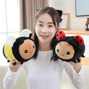 Personnalisé Coccinelle <span class=keywords><strong>en</strong></span> peluche <span class=keywords><strong>poupée</strong></span> Offre Spéciale 20cm rhubarbe abeille <span class=keywords><strong>en</strong></span> peluche <span class=keywords><strong>poupée</strong></span> abeille <span class=keywords><strong>poupée</strong></span> pour enfants - Product Image 4