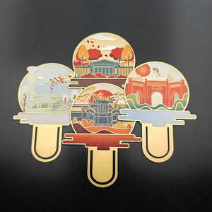 Hình Dạng Độc Đáo Tuyệt Vời Kim Loại Bookmark Nhà Cung Cấp Chuyên Nghiệp Tùy Chỉnh Vàng Kim Loại Bookmark - Product Image 2