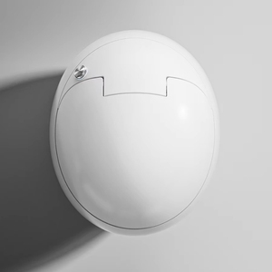 Toilette intelligente de luxe en forme d'œuf à fermeture automatique avec capteur de détection et chasse d'eau, pour hôtel, avec bidet électrique et siège chauffant - Product Image 4