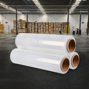 <span class=keywords><strong>Film</strong></span> d'emballage en plastique PE pour déménagement, 30 cm <span class=keywords><strong>x</strong></span> 300 m, <span class=keywords><strong>film</strong></span> <span class=keywords><strong>étirable</strong></span> transparent pour palettes, utilisation manuelle - Product Image 3