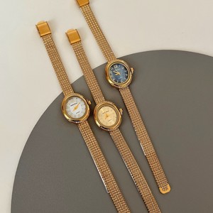 Femme Retro Design Luxury Ladies Mesh Bracelet <b>Watches</b> Vintage Women Jewelry <b>Watch</b> OEM - Product Image 1