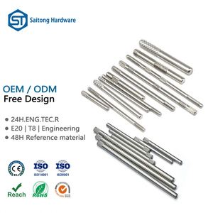 Goupilles moletées en acier inoxydable de 3 mm, 4 mm, 5 mm, 6 mm, 8 mm, finition brillante, norme DIN, pour applications de pièces de vélo – Approvisionnement direct usine - Product Image 1