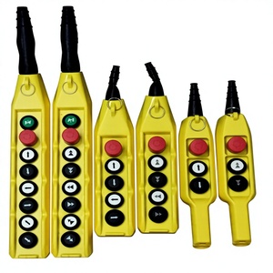 Estación de control colgante CMK Electro Power para grúa EOT, 10A, clasificación IP65, control de motor de una/dos velocidades, 440V, plástico, 2-14 opciones de teclas - Product Image 1
