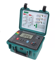 Testeur de résistivité du sol et de résistance de terre de précision FUZRR ES3001P, DC 1000V AC 750V, mesureur de boucle de terre avec doubles pinces