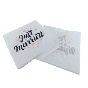 Carta profumata <span class=keywords><strong>tovaglioli</strong></span> di fiori di <span class=keywords><strong>Decoupage</strong></span> bianco tovagliolo pranzo/cena stampato <span class=keywords><strong>tovaglioli</strong></span> di carta in stile sacchetto per la cena - Product Image 3