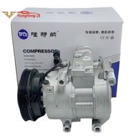 Compresor de Aire Acondicionado Doowon 6SEU16C para Kia Optima/Kia Rio II 1.4L/1.6L 2005-2011 R134a 12V 97701-0E125 97701-1G000 97701-1G010