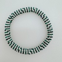 Pulsera Tejida a Mano con Cuentas Aromáticas - Estilo Étnico con un Toque Fresco de Estética China para Mujer