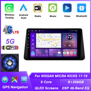 Sistema Multimediale CarPlay Android 13 per NISSAN <span class=keywords><strong>MICRA</strong></span> KICKS 2017-2019, Autoradio 2DIN, Navigatore GPS, Unità Principale con Lettore Video - Product Image 5