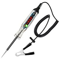 Outil de diagnostic de circuit pour voiture camion Testeur LCD Digital Display Long Probe Pen Automobile Diagnostic Repair Tools