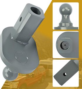 JET TOOLS <span class=keywords><strong>Attelage</strong></span> <span class=keywords><strong>de</strong></span> remorque <span class=keywords><strong>col</strong></span> <span class=keywords><strong>de</strong></span> <span class=keywords><strong>cygne</strong></span> avec boule <span class=keywords><strong>de</strong></span> 2 5/16 pouces, robuste, décalé <span class=keywords><strong>de</strong></span> 4 pouces, extension <span class=keywords><strong>de</strong></span> boule <span class=keywords><strong>de</strong></span> remorque en acier allié, 20000 LB - Product Image 4