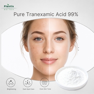 Ácido Tranexámico Puro de Grado Cosmético 99% CAS 1197-18-8 Agente Blanqueador Soluble en Agua, Polvo de Ácido Tranexámico - Product Image 1