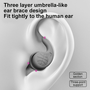 Tapones <span class=keywords><strong>para</strong></span> los Oídos Reutilizables <span class=keywords><strong>de</strong></span> Silicona <span class=keywords><strong>de</strong></span> 3 Capas Antiruido EP022, Tapones <span class=keywords><strong>para</strong></span> los Oídos Impermeables <span class=keywords><strong>para</strong></span> Natación, Buceo y Surf, <span class=keywords><strong>Protector</strong></span> Auditivo Suave y Cómodo - Product Image 3