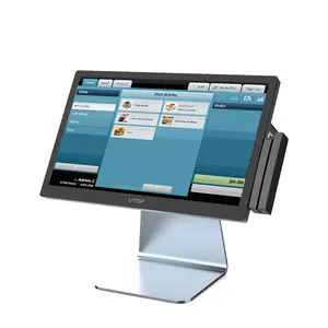 pos hardware restaurant android tablet with thermal printer