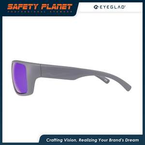 Gafas deportivas ligeras de diseñador para hombres de seguridad con protección ocular con lentes polarizadas - Product Image 5