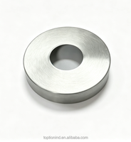 Plaque de base moderne en acier inoxydable 304/316 pour main courante DIY, pour balustrade de balcon en verre, escaliers, appartements - Finition miroir/satinée