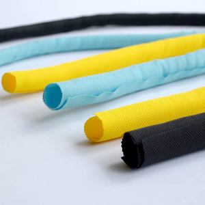 Textile <strong>Sleeve</strong> <strong>Self</strong> Closing <strong>Braided</strong> <strong>Wrap</strong> <strong>Self</strong>-winding Textile <strong>Sleeve</strong> - Product Image 6