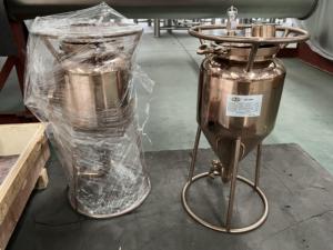Nhà Brew Kit isobaric fermenter Tank bia hình nón lên men Tank thép không gỉ 60 70 80L 100L 150L 100 kg bia máy - Product Image 3