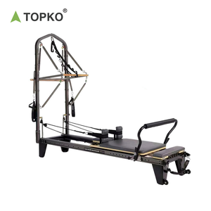 TOPKO Réformateur de Pilates professionnel pour l'entraînement du tronc Réformateur de Pilates réglable - Product Image 6