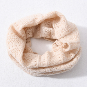 Vente en gros de logo personnalisé cache-cou boucle couleur pure doux léger plaine écharpe foulard automne hiver femmes <span class=keywords><strong>tricot</strong></span>é <span class=keywords><strong>laine</strong></span> écharpe - Product Image 1