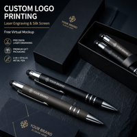 Stylos à écran tactile en vrac, stylo bille 2 en 1 pour étudiants, bureau, réception d'hôtel et cadeaux promotionnels, couleurs assorties