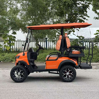 Voiture de golf électrique 4 places 48V avec moteur AC 48V/5Kw à vitesse réglable, certifiée CE