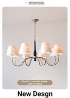 Lustre moderne pour la décoration de la maison française, salle de réception de mariage, hôtel, salon, chambre, restaurant, luminaire suspendu