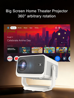 Projecteur de cinéma maison CANZONE P20 GTV, fabriqué en Chine, 2 Go/8 Go, 500 lumens ANSI, Dolby Vision, cinéma 3D, Google TV