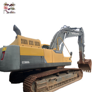 Grande excavatrice Volvo EC380DL d'occasion de 38 tonnes, à prix réduit, terrassement d'origine en Suède, pelleteuse Volvo EC380 d'occasion - Product Image 1