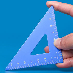 <span class=keywords><strong>Set</strong></span> Geometri Matematika dari Paduan Aluminium 4pcs Penggaris Logam Segitiga Siku-siku Busur Derajat Alat Tulis Sekolah Siswa Gambar Teknik Logo KustomOEM - Product Image 5