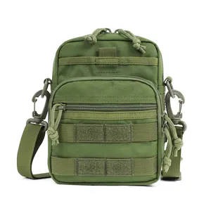Outdoor Tactical Pack MOLLE System Zubehör Pack 1500D Nylon One Shoulder Umhängetasche Camo Mountain Wandert asche