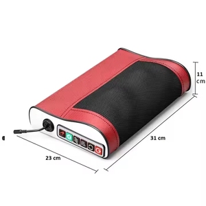 Bantal pemijat inframerah elektrik, Shiatsu pemanas cerdas memijat pinggang bahu penggunaan rumah seluruh tubuh menghilangkan nyeri kepala punggung leher - Product Image 1