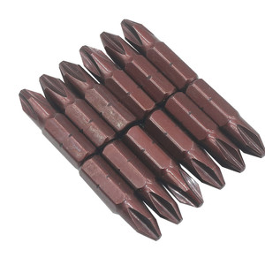 لقم صافية للرياح, لقم صافية برونز 1/4 بمقبض سداسي ، بطول 25 مللي متر ، لُقَم فيليبس ، لقم كهربائية قصيرة للرياح PH0 PH1 PH2 PH3 - Product Image 3