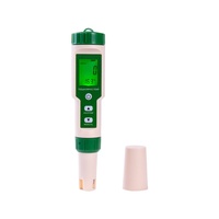 Analyseur de qualité de l'eau multi-paramètres, stylo de qualité de l'eau cinq-en-un, stylo ORP, pH-mètre, conductimètre, testeur de température