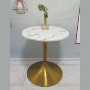 Tavolino rotondo personalizzabile <span class=keywords><strong>allungabile</strong></span> in <span class=keywords><strong>marmo</strong></span> artificiale con Design semplice per sale riunioni di discussione - Product Image 6