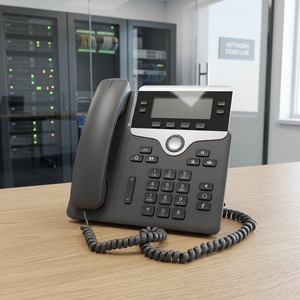 NOUVEAU Téléphone <span class=keywords><strong>IP</strong></span> CISCOS CP-7811-k9, téléphone VoIP avec fonctions d'appel sécurisées, audio haute qualité - Product Image 1