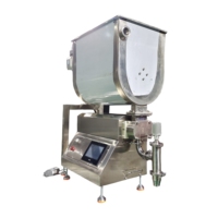Machine semi-automatique de haute précision pour confiture, sauce chili, chocolat, équipée d'un agitateur, bouteilles et bocaux en acier inoxydable 304 de qualité alimentaire