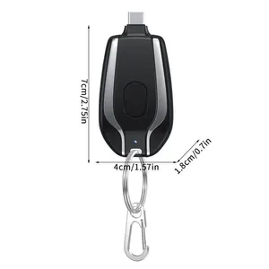 <span class=keywords><strong>Chargeur</strong></span> portable de secours de haute qualité 1500 mAh, Power Pod 1500 mAh, Powerbank ultra <span class=keywords><strong>mini</strong></span>, porte-clés pour <span class=keywords><strong>iPhone</strong></span> - Product Image 2
