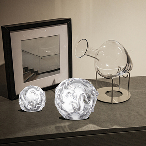 Round a Pair Crystal Glass Rose Flower Figurines Craft Wedding <strong>China</strong> Handicraft <strong>Import</strong> <strong>Items</strong> <strong>Decor</strong> <strong>for</strong> <strong>Home</strong> - Product Image 1